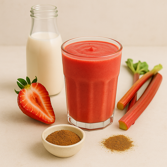 Strawberry Rhubarb Smoothie